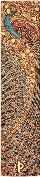 Separator de cărți Paperblanks Hafiz's Peacocks