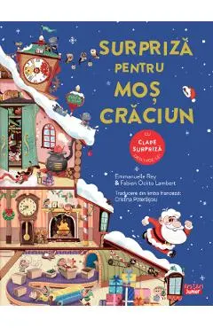 Surpriza pentru Mos Craciun. Carte cu clape surpriza