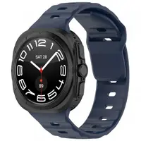 Curea Techsuit W055 pentru Samsung Galaxy Watch Ultra Series, Bleumarin