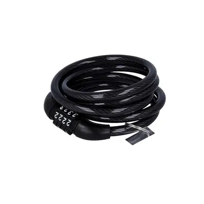 Lacăt spirală pentru bicicletă Forever cu combinație KYL-100