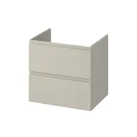 Dulap baie suspendat 59.5 cm pentru lavoar, casmir, pal laminat, Cersanit Moduo