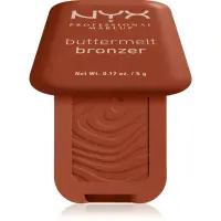 NYX Professional Makeup Buttermelt Bronzer autobronzant culoare 7.5 Butta Match 5 g