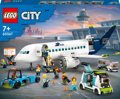 Constructor LEGO City - Avion de pasageri (60367)