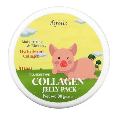 Crema compresa noapte cu jeleu de colagen, 100g, Esfolio