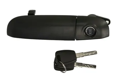 Maner usa Stanga Fata potrivit FIAT PANDA 312 dupa 2012 - (cu cheie; exterior; nu pt vopsire/textura neagra)