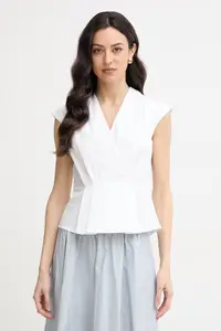 Marella bluză tip cămașă pentru femei, din bumbac cu elastan BAZAR