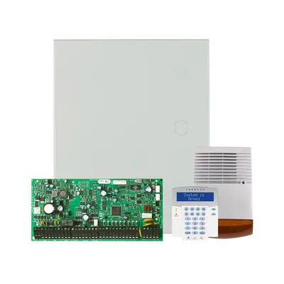 Kit alarma antiefractie Paradox Digiplex EVO192+K641R+SL-900B, 8 partitii, 8-192 zone, 999 utilizatori, cutie cu traf