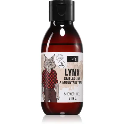 LaQ Lynx From Mountain gel de dus racoritor 8 in 1 100 ml