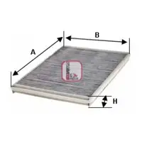 Filtru, aer habitaclu SOFIMA S 4145 CA