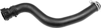 Furtun radiator superior (27mm 24mm) potrivit FORD FIESTA V, FUSION 1.4D 11.01-12.12