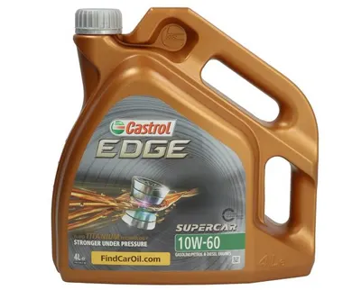 Ulei motor Castrol EDGE Supercar 10W60 4L