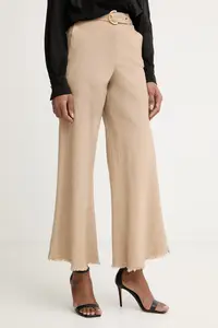 Pinko pantaloni evazați pentru femei, cu in