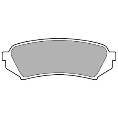 Set placute frana, frana disc DELPHI LP1438