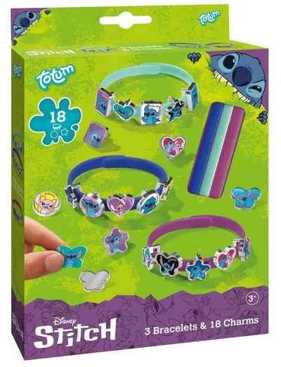 Set creativ Totum - Cusătură, brățări DIY, 3 bucăți