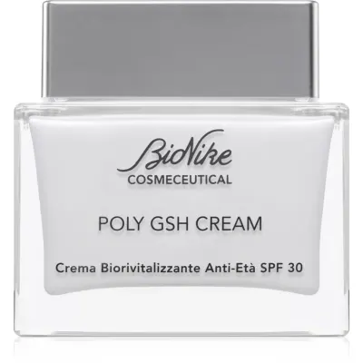 BioNike Cosmeceutical POLY GSH CREAM crema regeneratoare anti-imbatranire SPF 30 50 ml