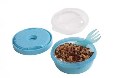 Caserola compartimentata cu disc de racire N Ice Cup 0.3 l bleu