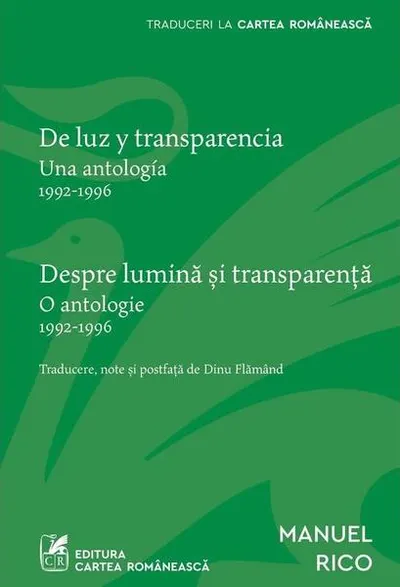 Despre lumină și transparență / De luz y transparencia (ediție bilingvă) - Paperback brosat