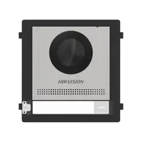 Videointerfon modular de exterior Hikvision DS-KD8003-IME1(B)/S, 2 MP, IR, 1 familie, montaj aparent, PoE