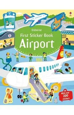 First Sticker Book Airport
