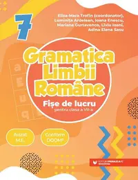 Gramatica limbii române. Fișe de lucru pentru clasa a VII-a - Paperback brosat