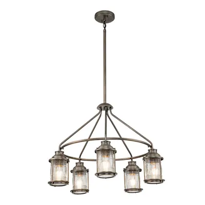 Corp de iluminat suspendat, lustra Ashland Bay 5 Light Outdoor Chandelier