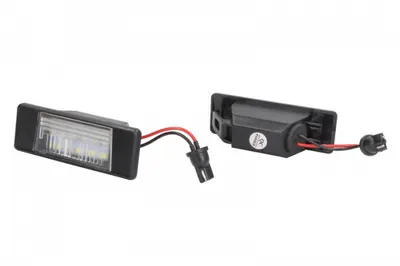Lumina numar inmatriculare, culoare lumina: alb, 12V, cu aprobare circulatie potrivit NISSAN JUKE, NV200, NV200 EVALIA, PULSAR, QASHQAI I, QASHQAI II, X-TRAIL, X-TRAIL II 11.06
