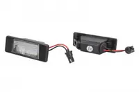 Lumina numar inmatriculare, culoare lumina: alb, 12V, cu aprobare circulatie potrivit NISSAN JUKE, NV200, NV200 EVALIA, PULSAR, QASHQAI I, QASHQAI II, X-TRAIL, X-TRAIL II 11.06-