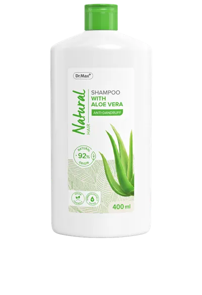 Dr. Max Natural Sampon cu aloe vera, 400ml