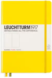 Agenda Leuchtturm1917 - A5, pagini albe, Lemon