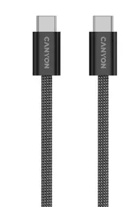 Cablu Canyon - OnWire 60MG, USB-C/USB-C, 1 m, negru