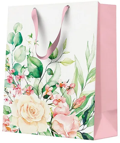 Pungă cadou PAW - Floral Moments, 20 x 25 x 10