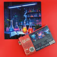 Puzzle 100 piese, cu borseta - Stiinte