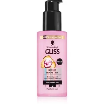 Schwarzkopf Gliss Liquid Silk ser fara clatire pentru intarire si stralucire