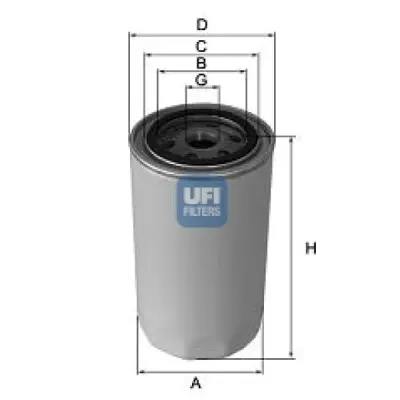 Filtru ulei UFI 23.436.00
