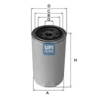 Filtru ulei UFI 23.249.00
