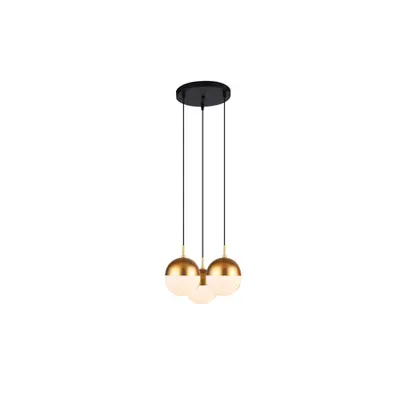 Lampa tavan - Ceiling fixture ABIES,7597,AC220-240V,50/60Hz,3*E27, IP20, triple, gold