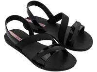 Sandale Ipanema Vibrant Femei Negre/Negru/Roz [83767 BQ361] mărimea 41/42