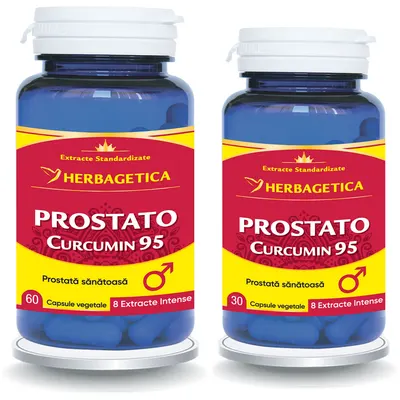 Pachet Prostato Curcumin 95 60cps+30cps