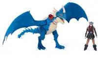 Figurine DreamWorks Dragons - How to Train Your Dragon, Trial of Flame, Deadly Nadder and Astrid