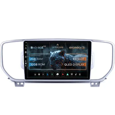 Navigatie Kia Sportage (2016-2018), Android, E-Octacore 2GB RAM + 32GB ROM, 9 Inch - AD-BGE9002+AD-BGRKIT150V2-S