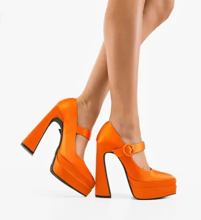 Pantofi dama Fobol Portocalii