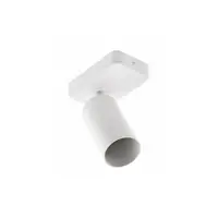 Corp de iluminat aplicat perete - Wall luminaire SANTO BIS, aluminum, IP20, max. 20W, single, round, white