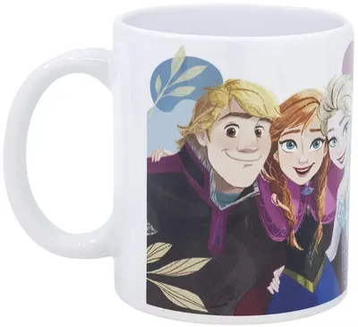 Cană ceramică Stor Frozen - 325 ml, All Friends