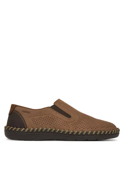 Pantofi barbati - bej - piele naturala