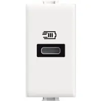 Incarcator Usb tip C 20W Bticino Matix AM4192C, alb