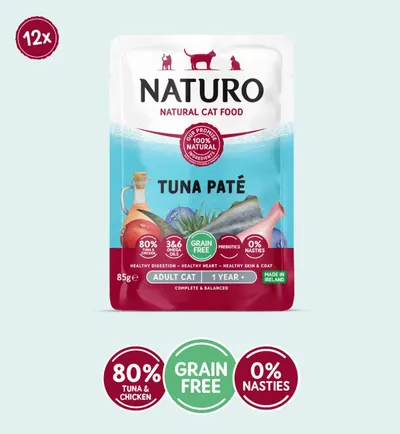 Naturo Adult Cat Mousse cu Ton 85g