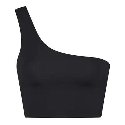 Sutien Girlfriend Collective Bianca cu o singură bretea
