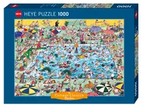 Puzzle Heye din 1000 de piese - Linisteste-te!, Roge Blachon