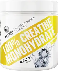 100% Creatine Monohydrate, 250 g, Swedish Supplements