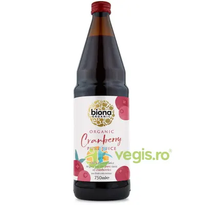 Suc de Merisoare Pur Ecologic/Bio 750ml